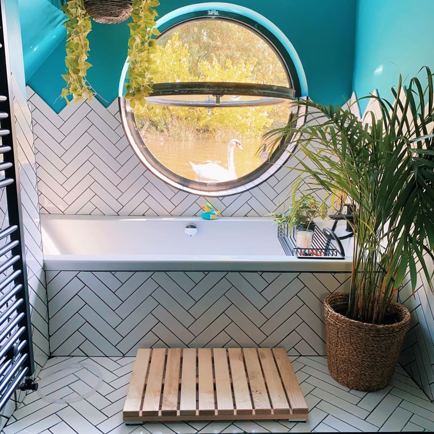 Converted Dutch Barge Houseboat Tour Photos Apartment Therapy